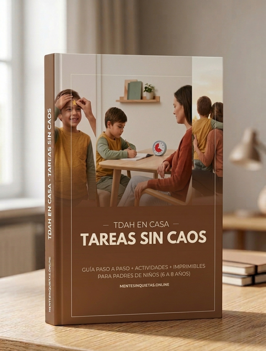 TDAH en casa: Tareas sin caos (6 a 8 años)